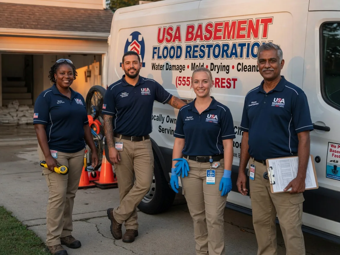 Basement Flood Cleanup company in Walshville, IL